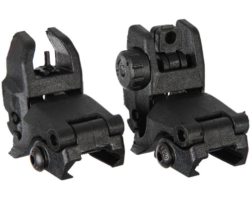 Warrior Paintball Sight - Front & Rear Flip Up