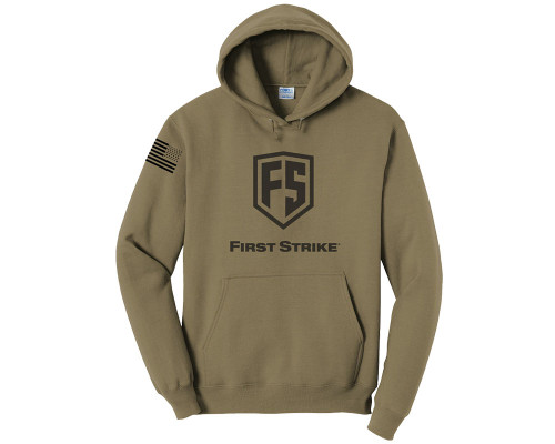 First Strike Paintball Hooded Sweatshirt - Coyote