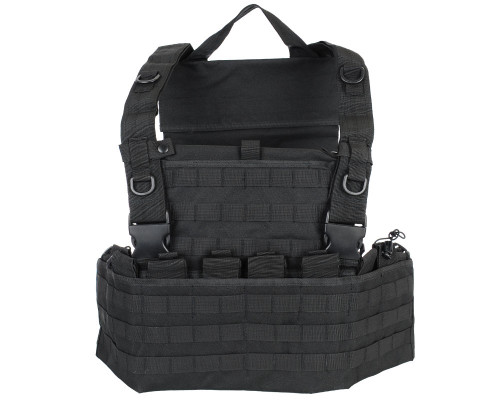 Defcon Gear Vest - 600 Denier Modular Pouch System - Black