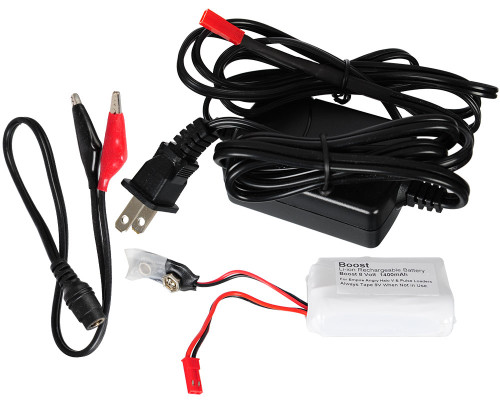 Halo B Loaders Boost Rechargable Battery & Charger - 8v 1400 MAH Li-ion