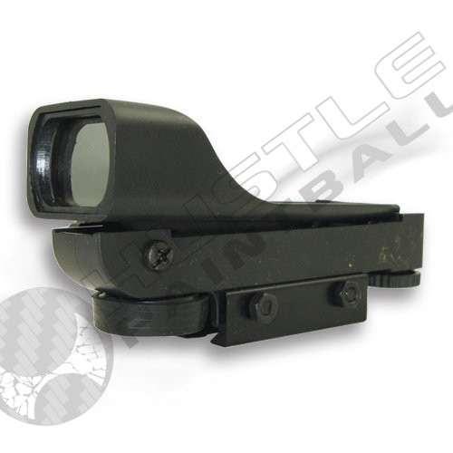 NCStar Red Dot Sight - Black ABS - 3/8in Dovetail (DP3/8)
