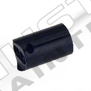 Lapco Mini-Vertical 15 Degree ASA Adapter w/ Hole for 3 Way Actuator Rod - 2000 Series Autococker