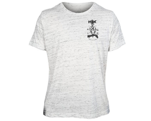 HK Army T-Shirt - Stabbed - White Marble