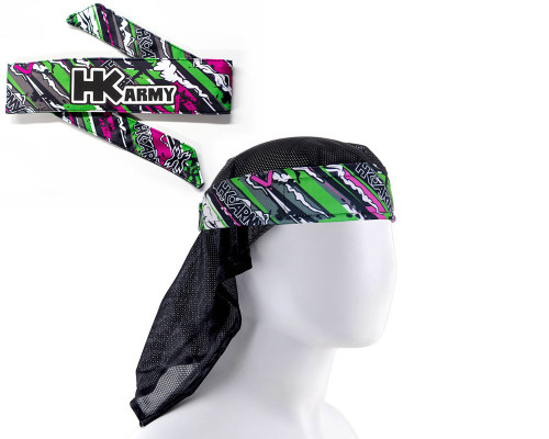 HK Army Headband/Headwrap - Burn Neon