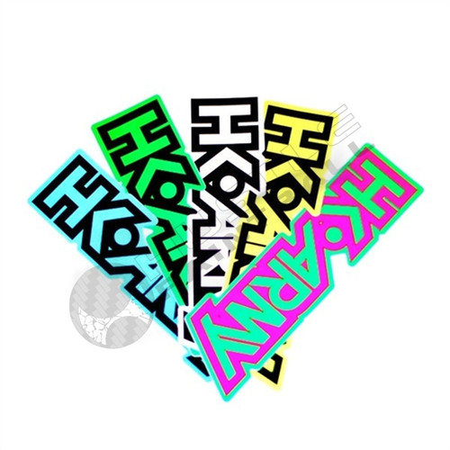 PB Fashion HK Army Sticker Pack - Typeface