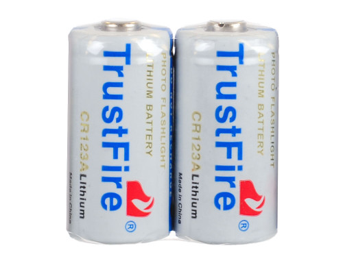 TrustFire Lithium Battery - 3V CR123A (2 Pack)