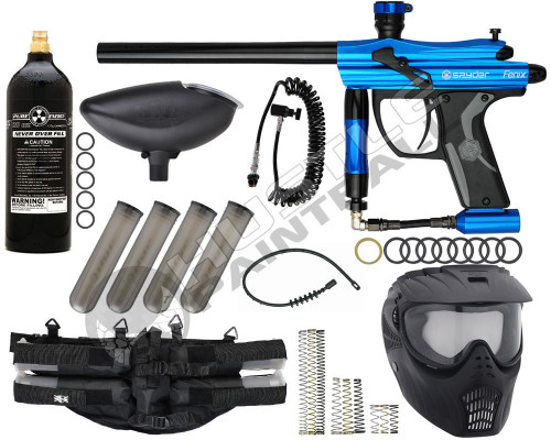 Kingman Paintball Marker Combo Package - Spyder Fenix - Tracker