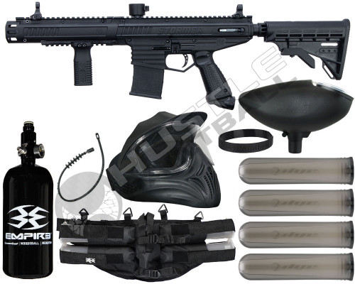 Tippmann Paintball Legendary Marker Combo Pack - Stormer Elite Dual Fed