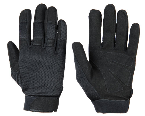 Warrior Paintball Gloves - Tournament - Black