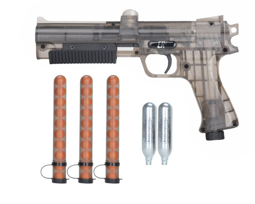 JT ER2 Pump Pistol Paintball Marker Package - Smoke