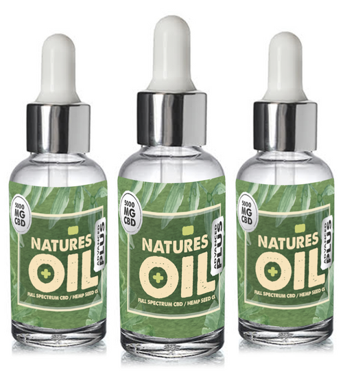 NATURES OIL ADVANCED + FULL SPECTRUM ORAL OIL - Orbit Hemp