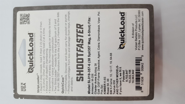CP009-357-6 (38 cal, 6-shot) QuickLoad(R) StripLoader(TM) Combo Pack w/ SL019-357-6