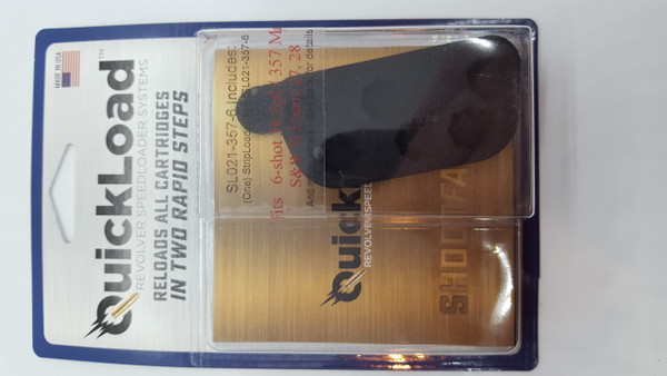 SL021-357-6 (38 cal, 6-shot) QuickLoad(R) StripLoader(TN)
