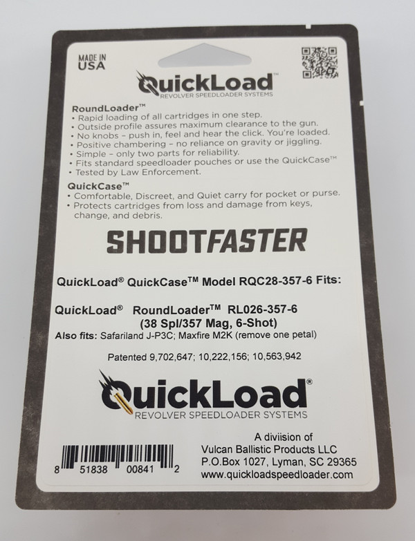 RQC28-357-6 QuickLoad(R) QuickCase(TM)