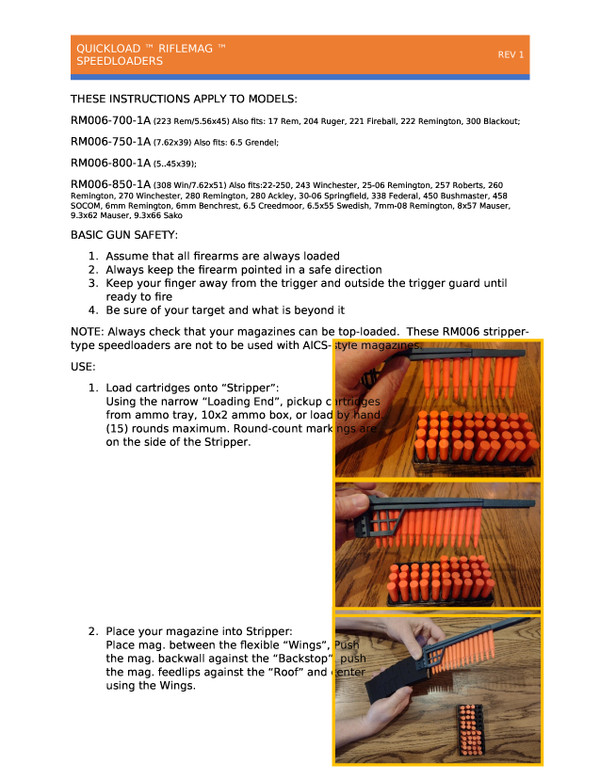 RifleMag RM006-750-1  7.62x39 Russian