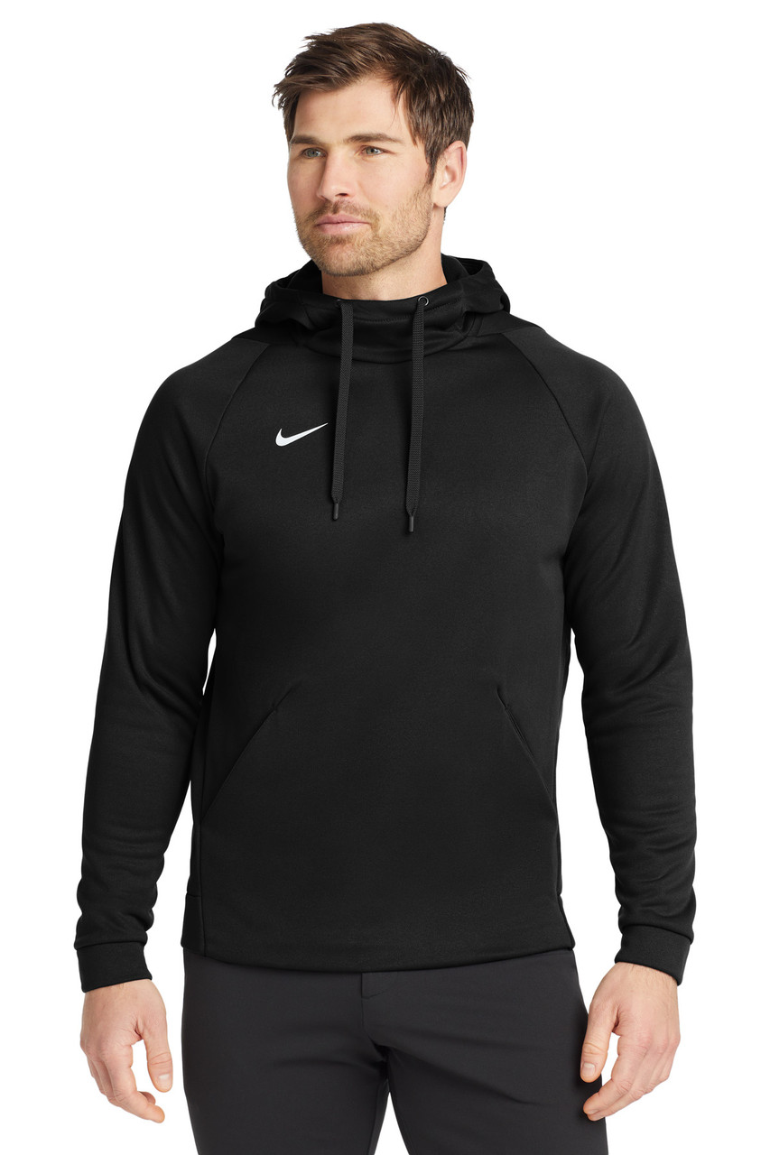 nike therma fleece sleeve graphic hoodie