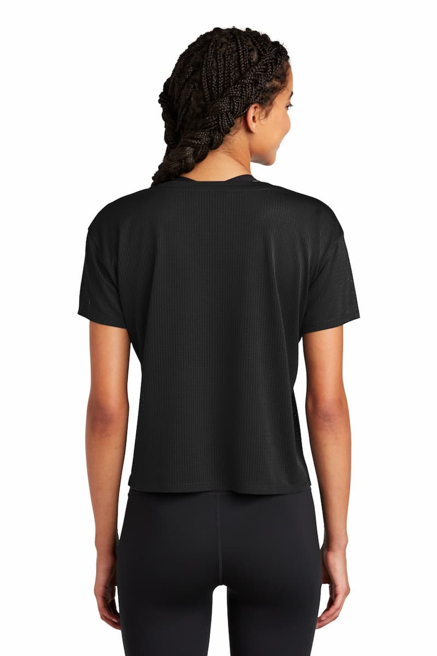 Sport-Tek ® Ladies PosiCharge ® Tri-Blend Wicking Dolman Tee. 