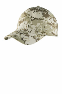 Digital Ripstop Camouflage Cap