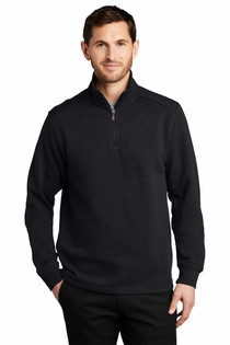 Slub Fleece 1/4 Zip Pullover