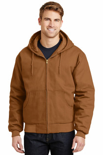 Duck Cloth Hooded Work Jacket