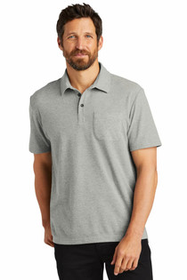 C FREE Cotton Blend Pique Pocket Polo