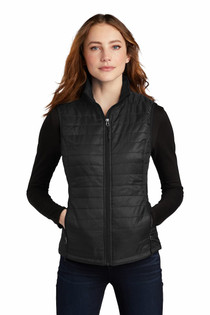 Ladies Packable Puffy Vest