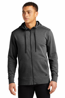 Tri Blend Fleece Full Zip Hoodie