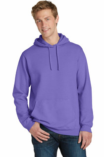 Beach Wash Garment Dyed Pullover Hooded Sweatshirt