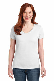 Ladies Perfect T Cotton V Neck T Shirt