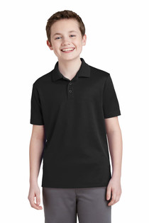 Youth PosiCharge RacerMesh Polo