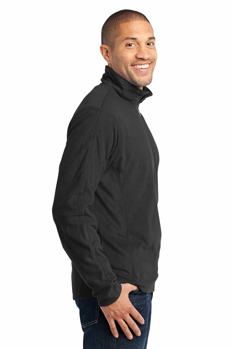 Port Authority Microfleece 1/2-zip Pullover. F224 White Egis