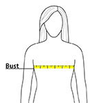 How to measure your Bust