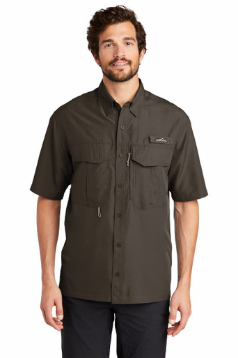 Eddie Bauer Long Sleeve Performance Fishing Shirt- Company Gear