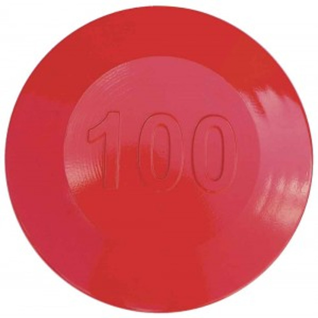 Aluminium Fairway Yardage Marker - Red - 100 Yards