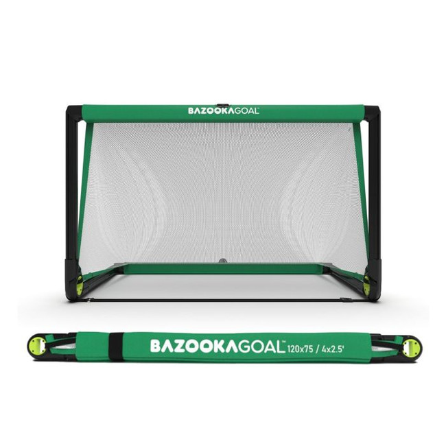 BazookaGoal 4 x 2.5ft PVC Green