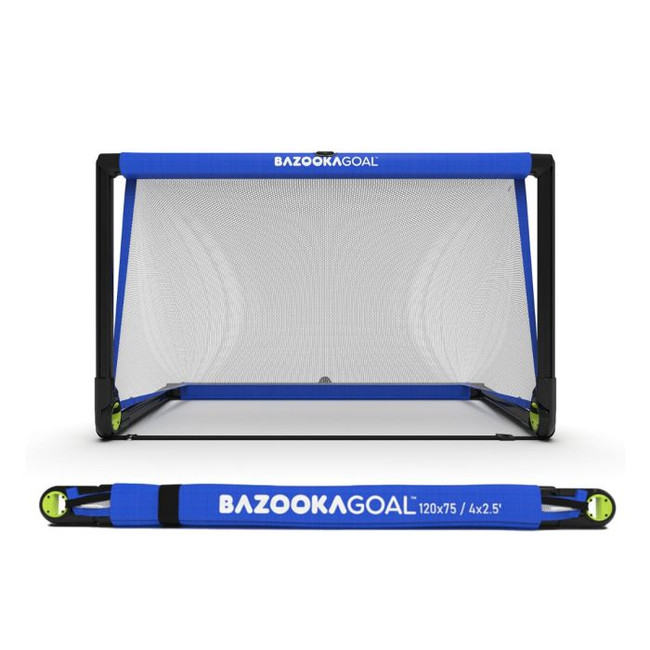 BazookaGoal 4 x 2.5ft PVC Blue