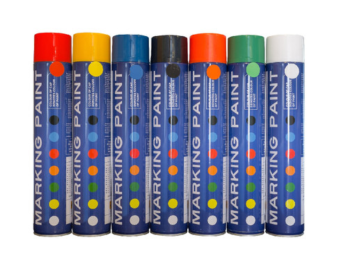 YELLOW 750ML LINEMARKER SPRAY