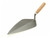 10" WOODEN HANDLE BRICK TROWEL