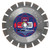 350MM (14") X 25MM DUROPLUS ASPHALT & CONCRETE DIAMOND BLADE