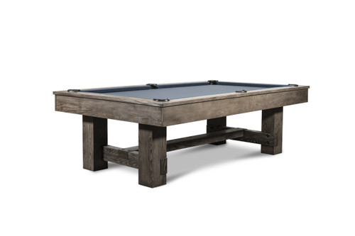 Dakota Slate Pool Table in Charcoal w/Premium Billiard Accessories