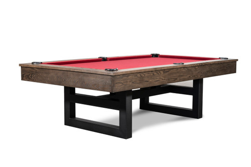 Chino 8' Slate Pool Table in Dark Walnut finish w/Premium Accessories