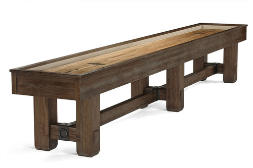 Brunswick Nutmeg Merrimack Shuffleboard Table | FREE Shipping USA Available at Adera Design.