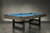 Modern metal and wood billiards table