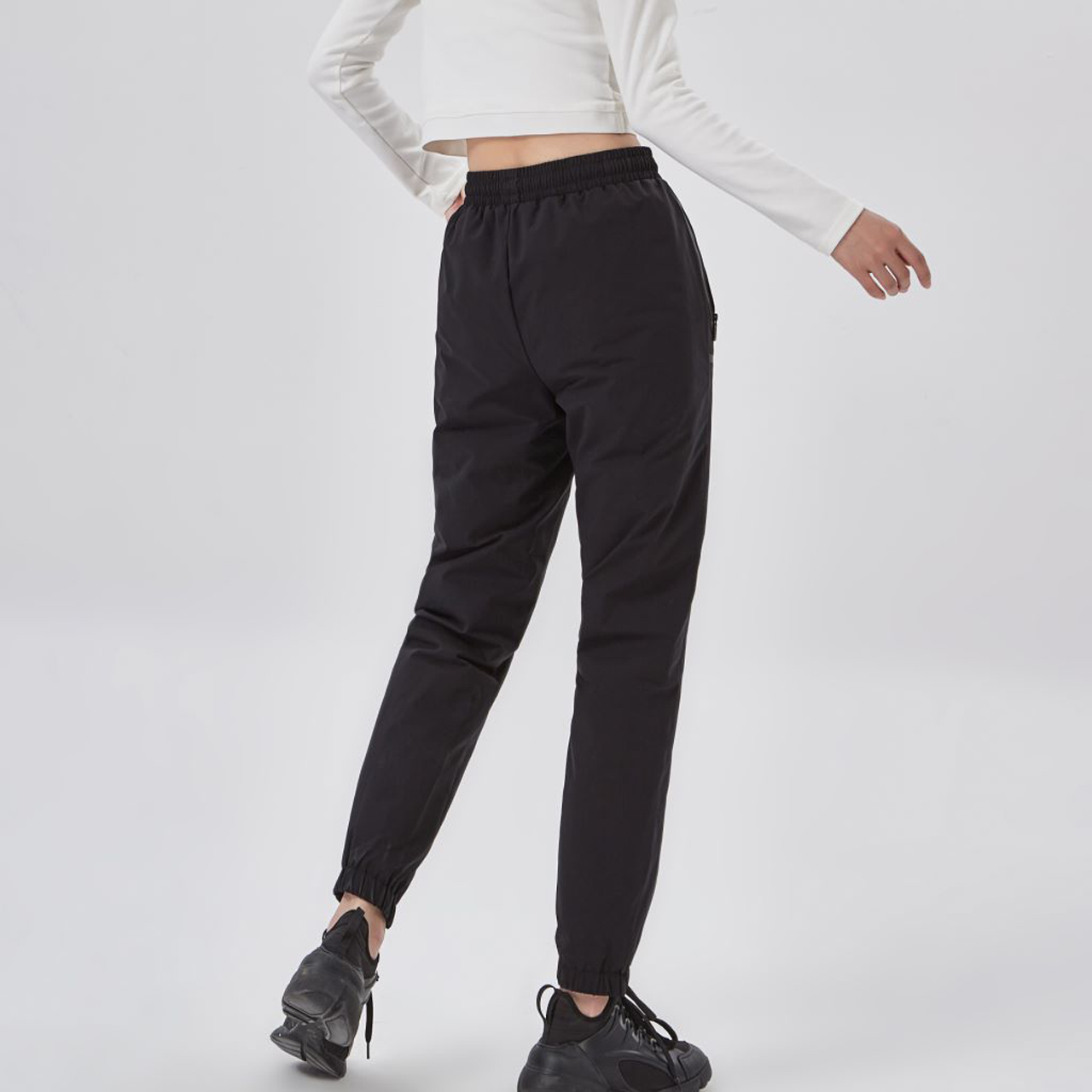 Buy Trendyshop Drawstring Slim Jogger Pants in Black 2024 Online