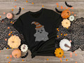 Spooky Ghost Halloween Rhinestone Shirt, Scary Season Vintage Style Shirt, Sarcastic Ghost Tee, Gift For Halloween