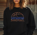 San Francisco Rhinestone Basketball Shirt, Bling Basketball Mom, Basketball Gift Her,  Game Day Fans Tee Shirt, Basket Team Gift