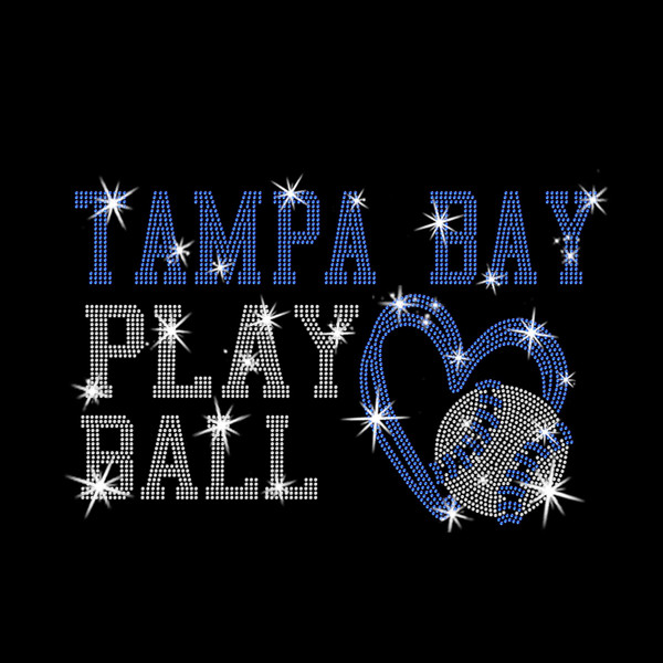 Tampa Bay Rhinestone Baseball Shirt, Baseball Lovers Matchday Shirt, Stylish Unisex Classic Fit Hooded Sweatshirt, Mama Baseball Tee