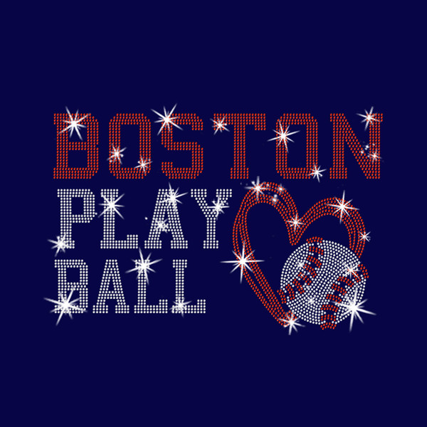 Boston Rhinestone Baseball Shirt, Baseball Lovers Matchday Shirt, Stylish Unisex Classic Fit Hooded Sweatshirt, Mama Baseball Tee