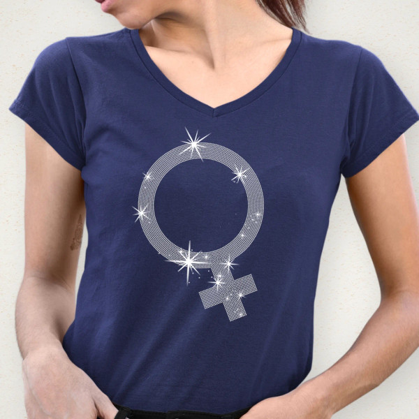 Feminism Symbol Rhinestone T-shirt, Feminist Shirt, Gender Equality Shirt, Resistance Shirt, Women's Empowerment Shirt, Social Justice Tee Feminism Symbol Rhinestone T-shirt, Feminist Shirt, Gender Equality Shirt, Resistance Shirt, Women's Empowerment Shirt, Social Justice Tee
