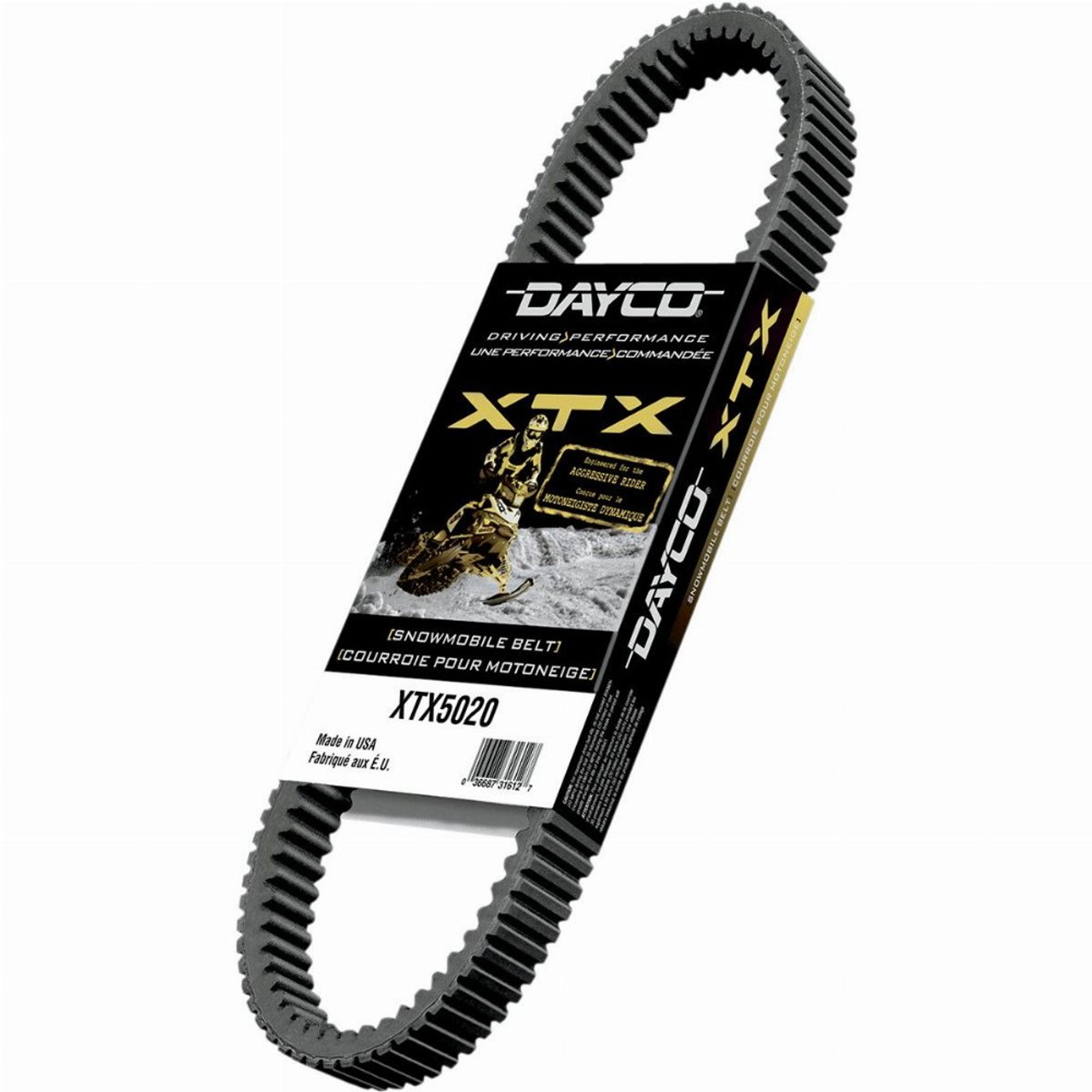 Dayco XTX Extreme Torque Snowmobile Drive Belt for Polaris - Revco.ca